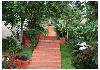 Stair towards cottages